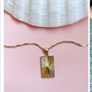 Waterproof 18k Gold Plated Necklace